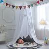 Подвесная москитная сетка-купол для детской кроватки, палатки, постельных принадлежностей для девочек, декора гостиной, углового балдахина, москитной сетки