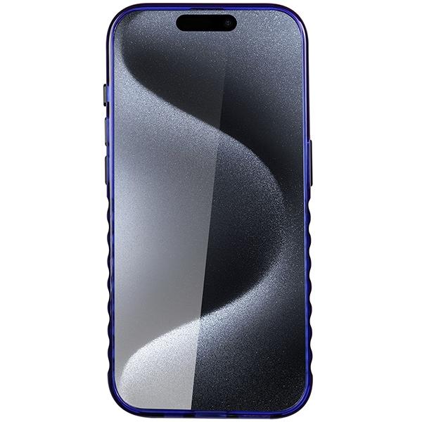 Audi Iml Big Logo Magsafe Case Iphone 15 Pro Max 6.7 Niebieski/Navy Blue Hardcase Au-Imlmip15Pm-Q5/D2-Be