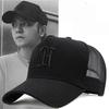 New Hat Men's Summer Thin High Top Baseball Cap Tide Big Head Fence Mesh Breathable Cap Sunscreen Sun Hat