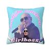 Custom Mr Worldwide Says To Live Laugh Love Pillow Case Living Room Decoration Luxury Cushions for Sofa Square Pillowcase