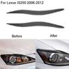 2 шт. Накладки-«брови» на фары из углеродного волокна для Lexus IS250 IS300 2006-2012