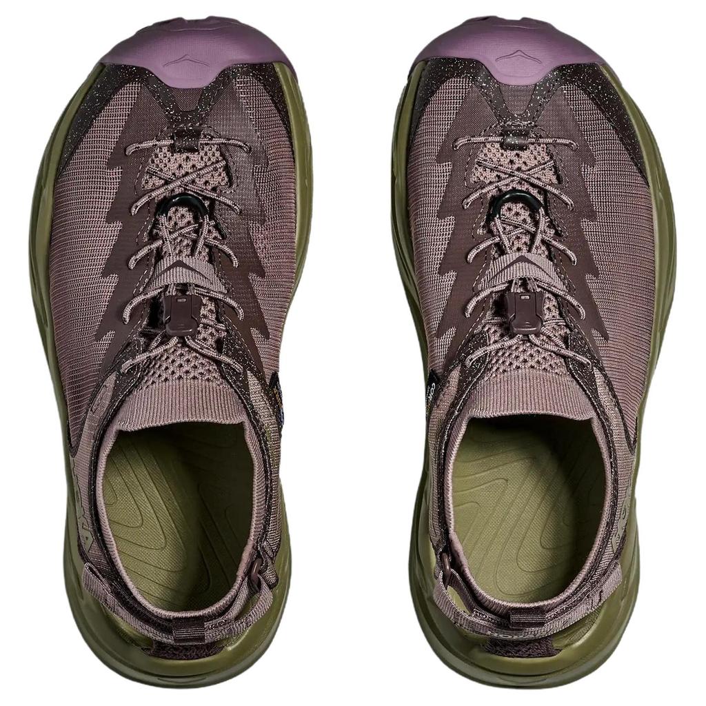 HOKA One One HOPARA 2 Grip Туристические ботинки для треккинга по реке Женские Фиолетово-коричневые 1147670-DRPW