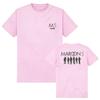 Maroon 5 Shirt Minimalist Graphics Vintage Streetwear Round Neck High Quality Comfortable cotton short sleeve aldult women men