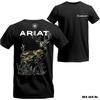 Охотничья футболка Ariat - Принт с оленем камуфляжный, Вестерн-outdoor атмосфера, Удобная посадка