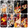 B-33 Fairy Tail черный чехол для Samsung S24 S23 S22 S21 S20 FE S10 Lite Ultra S7 S8 S9 Plus A05S A11 A12 A13 A15 A22 A24 A25 A32 A52 A71 5G