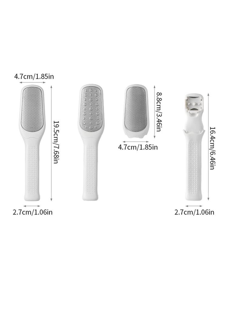 LMLSHOU Пятка Стопа Мозоль Пятка Пятка Пемза для ног и Скребок Пятка Пятка Мозоль Мозоль Подошва Пятки Пилка, Уход, Удаление, Набор 2-в-1, Уход,