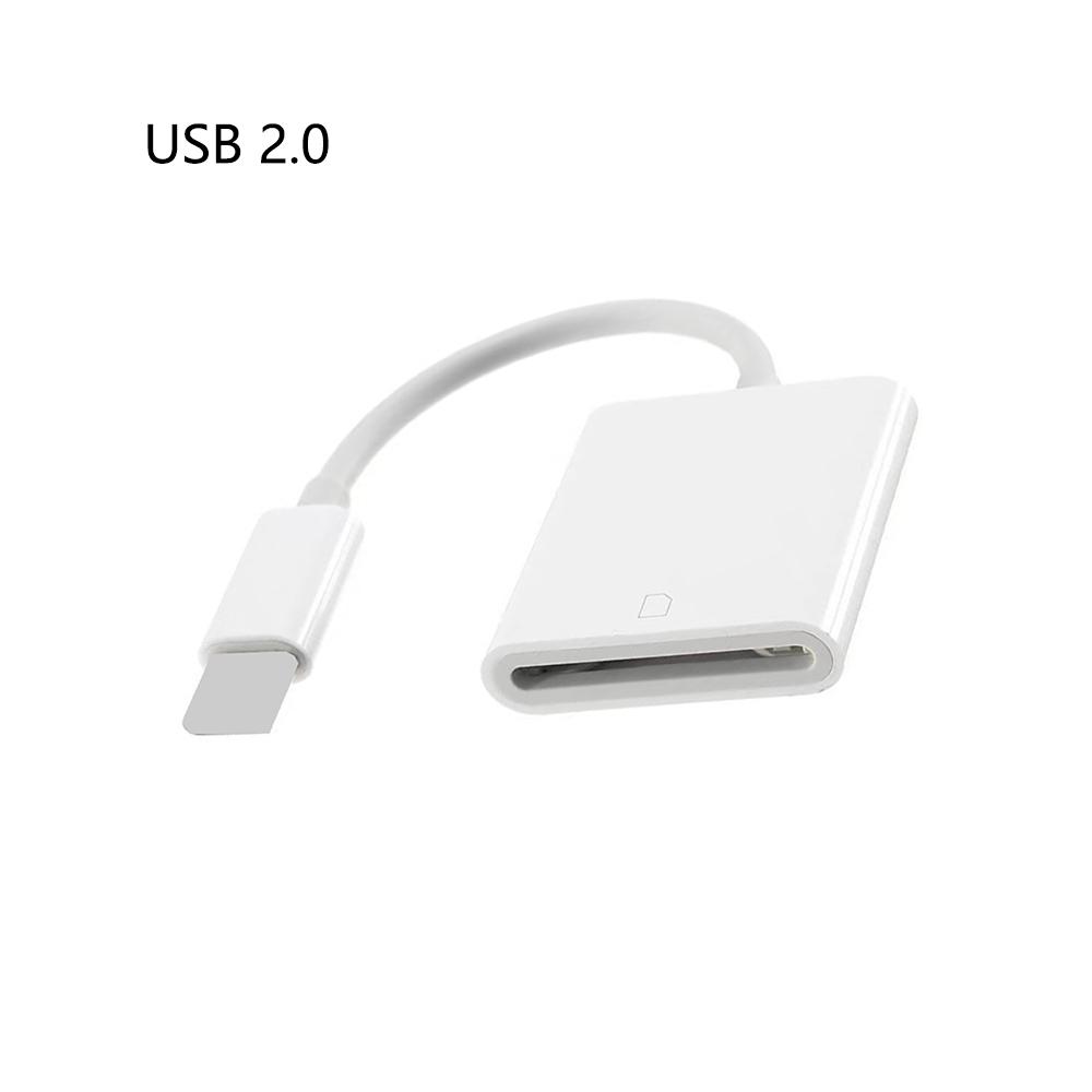 Адаптер для SD-карты, устройство для чтения карт для камеры, совместимый для iPhone X 11 12 13 14 Pro Max