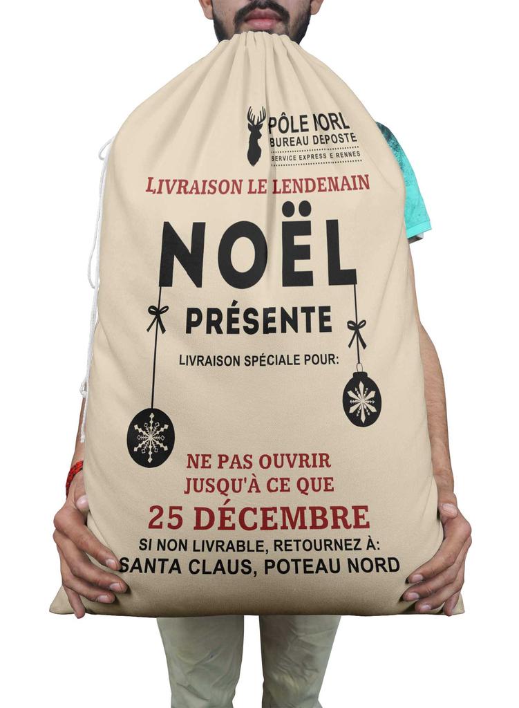 Printtoo 2 шт. Подарочный мешок Санты для детей, рождественские подарки, рождественский мешок, персонализированные сумки, большие 27x20 дюймов