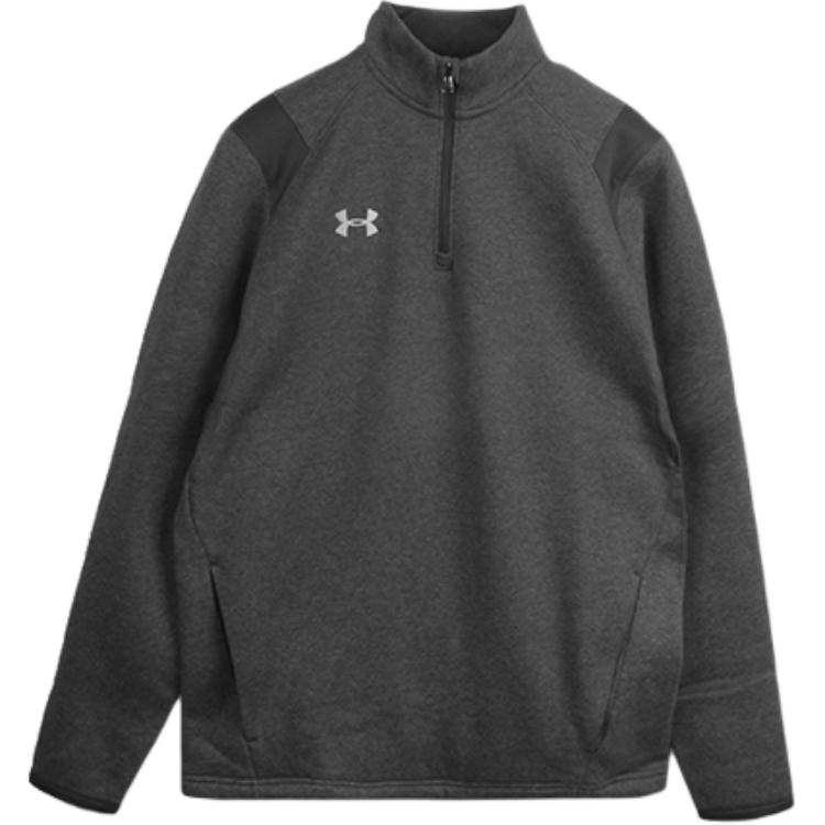 Under Armour Half Zip Raglan Long Sleeve Sweatshirt Men tops 1310071-090