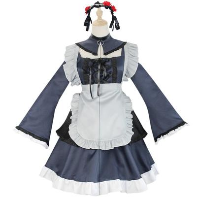 7 шт. наборы аниме My Dress Up Darling Marin Kitagawa косплей костюм Kuroe Shizuku платье горничной парик наряды Лолиты костюм на Хэллоуин для женщин