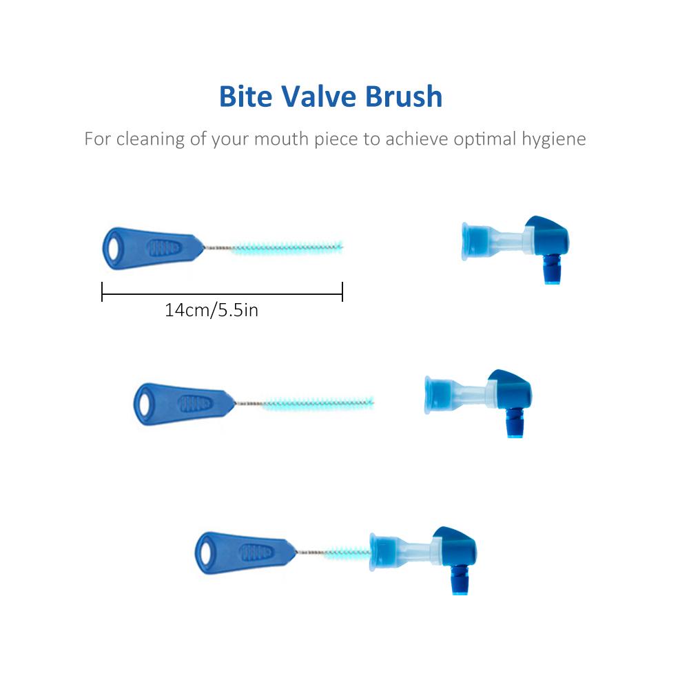 4 in 1 Water Bag Cleaner Set Universal Water Reservoir Clean Set Flexible Long Brush for Hose Small Brush for Bite