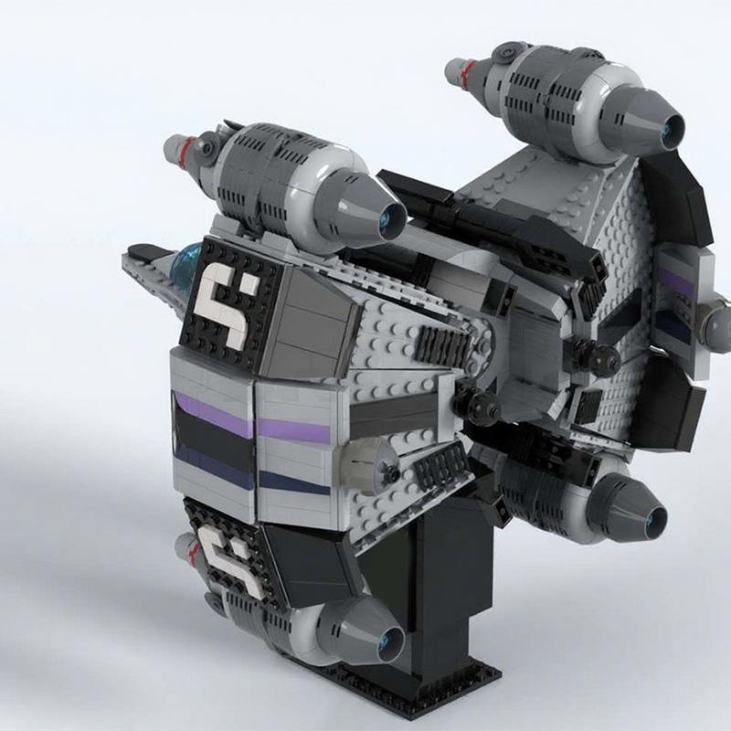 1520 шт. MOC Gunstar The Last Starfighter Creator Модель Строительные Блоки Конструктор Рождественские Подарки Игрушка Креативная DIY Идея Дети