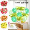 1 Set Lovely Watermelon/Strawberry/Orange/Pineapple Fruit Balloons Set DIY Party Scene Layout Aluminum Film Balloon Kids Inflatable Toy Fruit