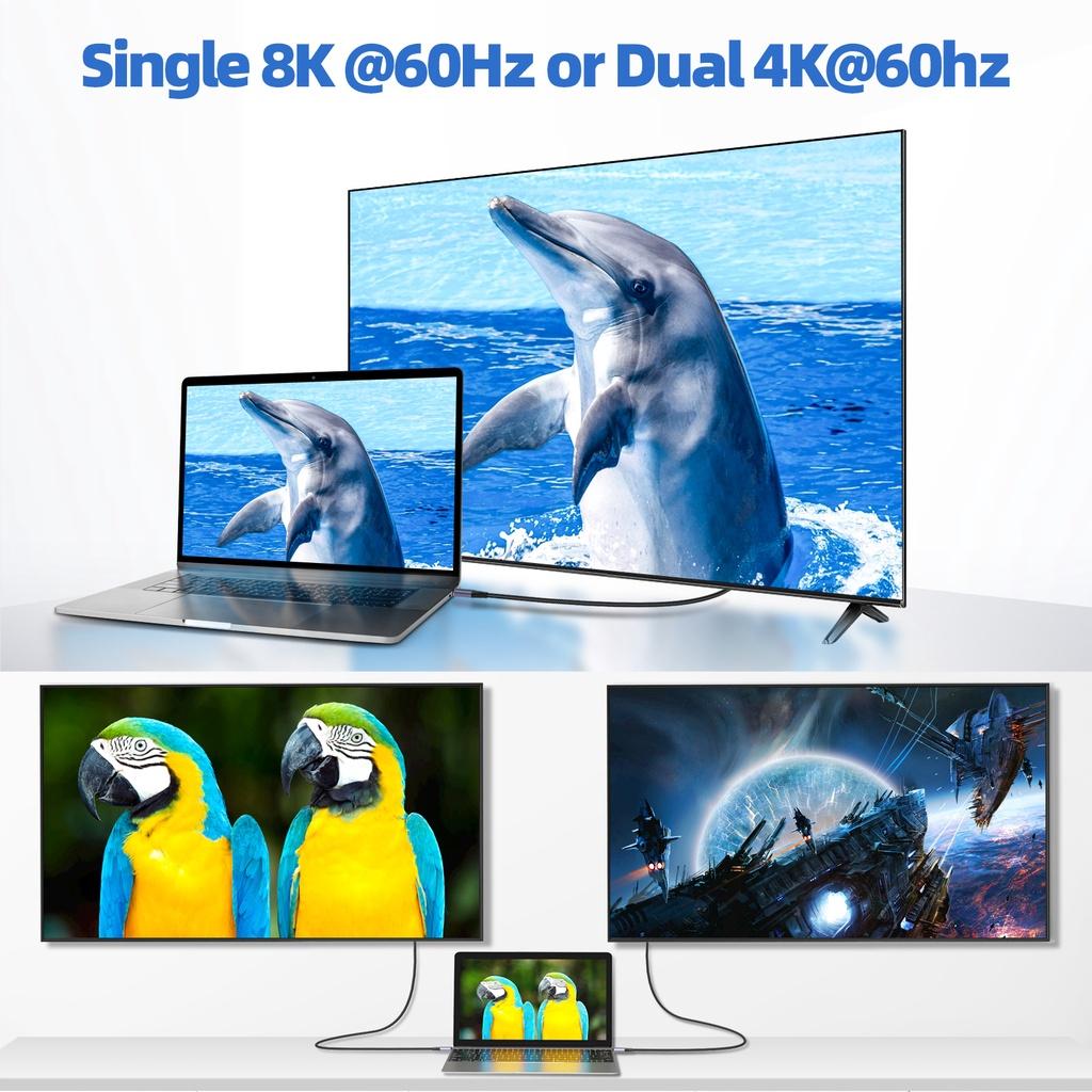 Магнитный кабель USB4.0, 20 Гбит/с, PD, 100 Вт, 5 А, быстрая зарядка, USB Type C — Type C, 8K, 60 Гц, Thunderbolt 3, кабель для передачи данных