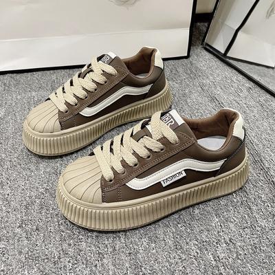 Полосатые маленькие белые туфли для детей, весна и осень, новые универсальные модные туфли для студентов, повседневные туфли для сноуборда