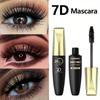 7D Silky Fiber Waterproof Mascara Black Mascara 24-Hour Long-Lasting Clump-Free & Smudge-Proof with Olive Brush for Voluminous Lashes