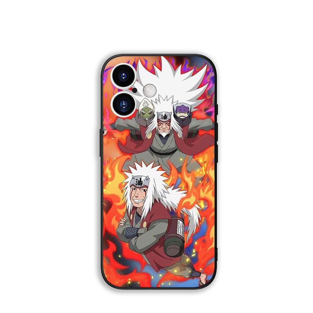 for Xiaomi Redmi Note 14 12 13 ProPlus A3 Pro Plus 12C 13C 14C 5G Phone Cover Case Jiraiya Comics Narutos Sasuke Uchiha