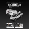 1/32 Cyber Toy Truck Pickup Trailer Alloy Car Model Diecasts Metal Toy Off-Road Vehicles Truck Model Sound And Light Kids Gifts