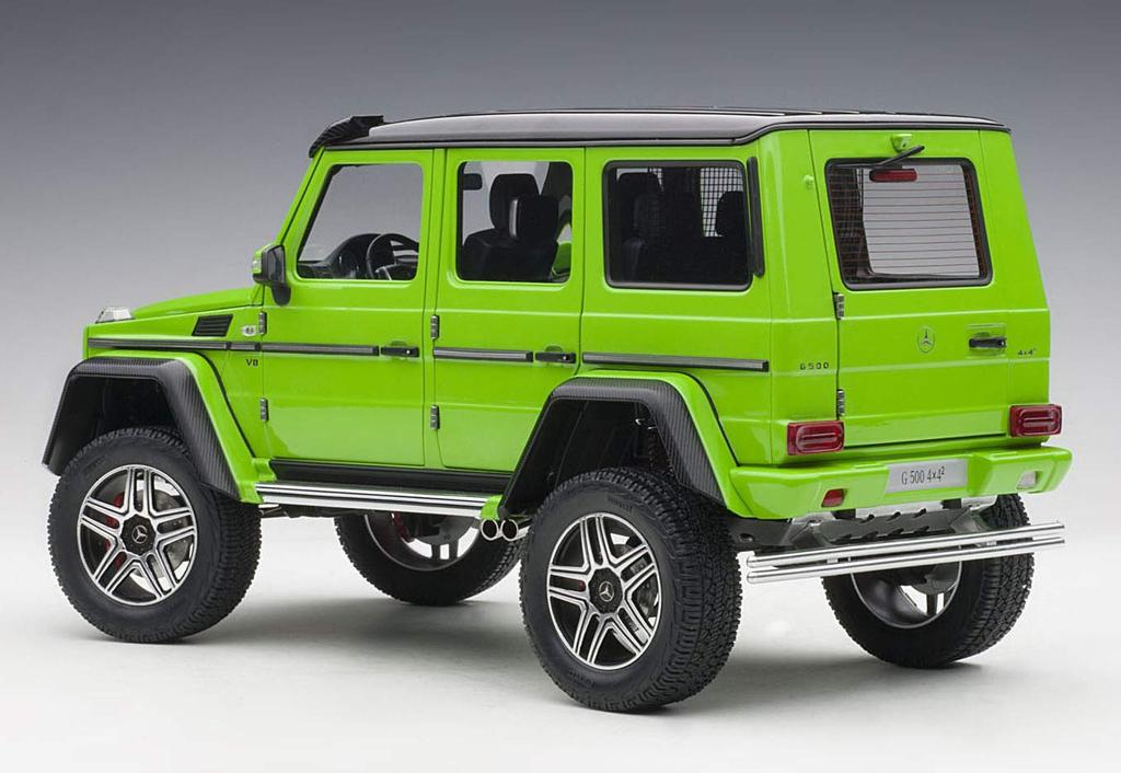 AUTOart G500 Squared Green Готовый продукт 1/18 Mercedes-Benz 4×4