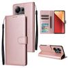 Magnetic Flip Phone Case with Card Slots Photo Frame + Cash Pocket for Xiaomi/Redmi/OPPO/Realme Stand and Wrist Strap PU Leather Wallet Case