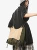 Mountain Range Small Crossbody Bag With Nylon Material For Hiking And Travel