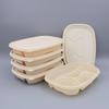 Biodegradable 5-Compartment Disposable Lunch Boxes with Lids