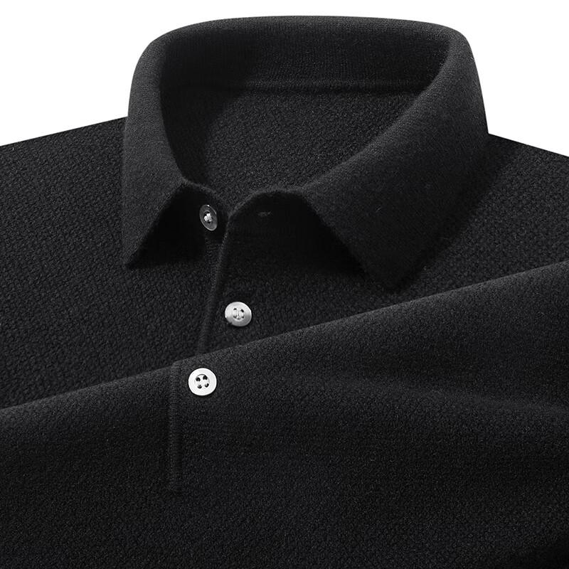 Мужской свитер FAPAI из кашемировой смеси с лацканами