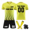 Personalised Shirts Kit Mens Girls With Name Number Custom Football Jerseys For Boys Training Suit