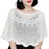 Solid Color Knit Cover Hollow Design Warm Scarves Fashion Knitted Shawl  Korean Style