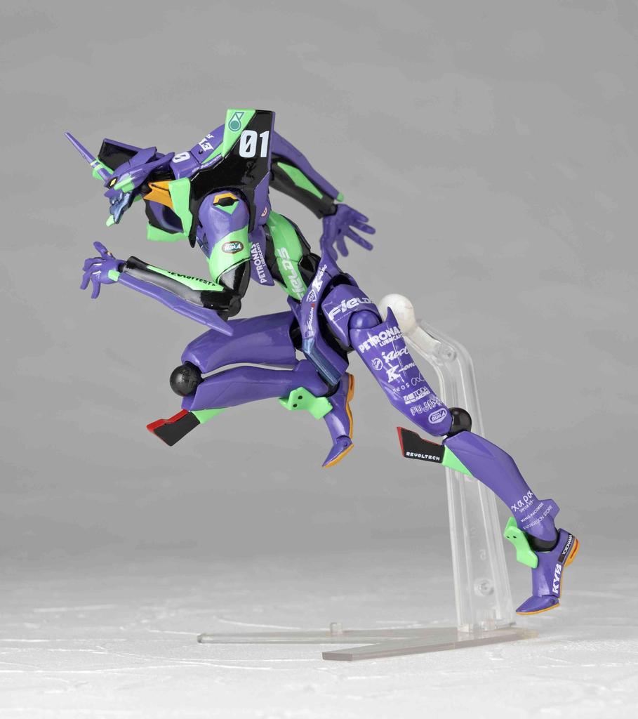 Revoltech Yamaguchi Evangelion Eva Racing 2012 Evangelion RT Apple Shiden NO.100EX Unit-01 / Unit-01