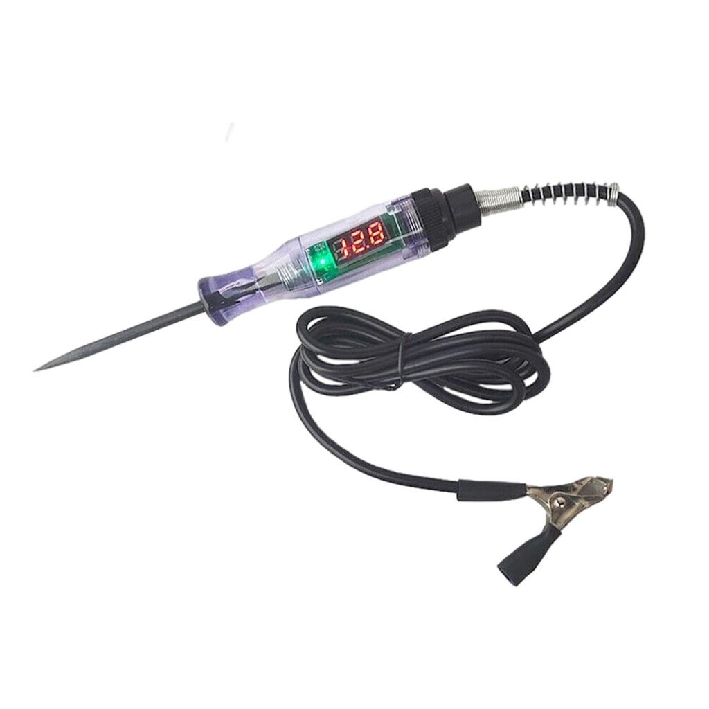Car Voltage Test Pen 6V 12V 24V Auto Electric Tester Steel Probe