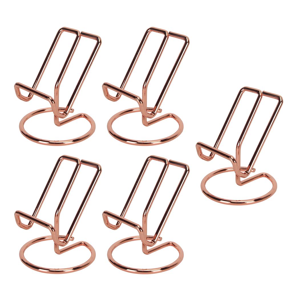 5 шт. симпатичная металлическая подставка для сотового телефона стабильная эргономичная перспективная портативная подставка для сотового телефона для стола 