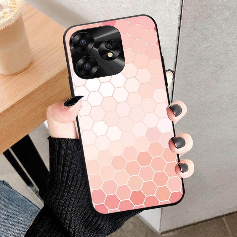 For Umidigi A15c A15 Case Black Bumper TPU Soft Silicone Phone Cover For Umidigi A15 Cases A 15 15C Coque Funda Capa Bumper