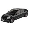 1:Металлическая литая модель Tesla Model 3, среднеразмерный электрический седан/кроссовер, масштаб 1:24, сплав, инерционная модель автомобиля - Черный