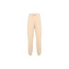 Solid Color Logo Embroidered Joggers Women Bottoms Light-Brown HZ7062