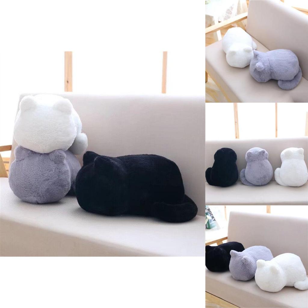 Роскошная Кавайная Мультяшная Кошка Плюшевая Подушка Мягкая и Очаровательная Игрушка-Животное Подарок