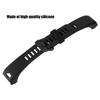 Replacement Silicone Sport Bracelet Wrist Strap Wristband For   Vivosmart HR (White)