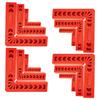 Odowalker Right Angle Fixing Corner Right Woodworking Woodworking Hand Tool for and DIY Work 12-Piece Square, L-Shaped Clamp, Angle, 3/4/6 Inch,