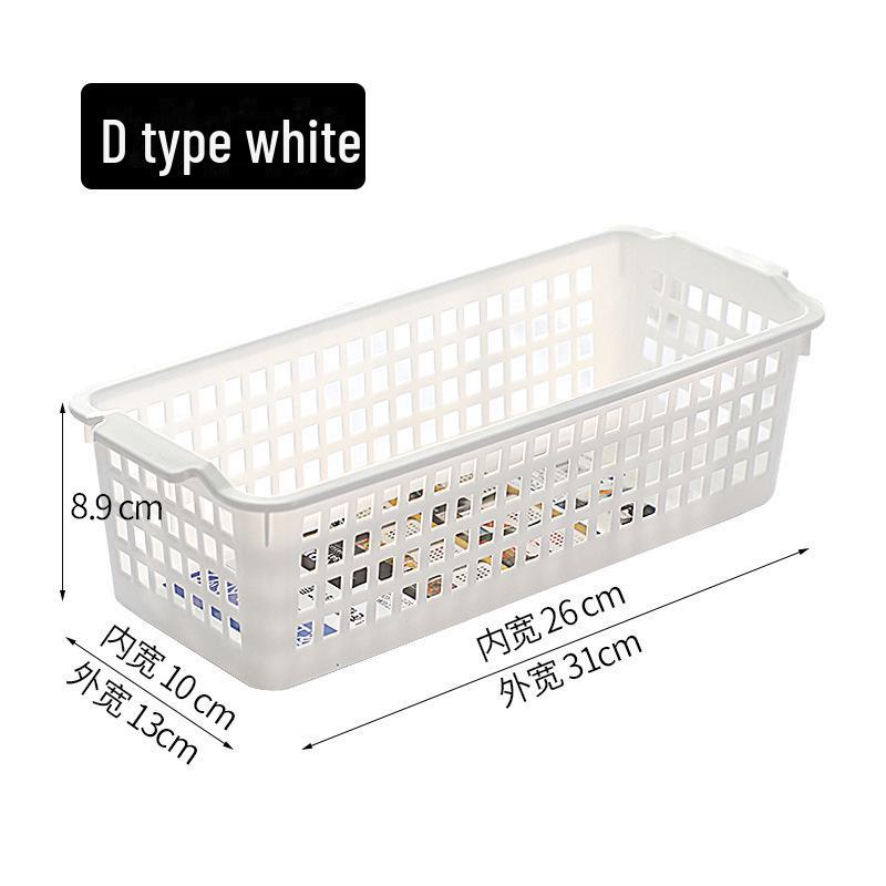 Хранение на кухне и рабочем столе: Многоцелевая пластиковая корзина для мелочей, закусок, фруктов и игрушек