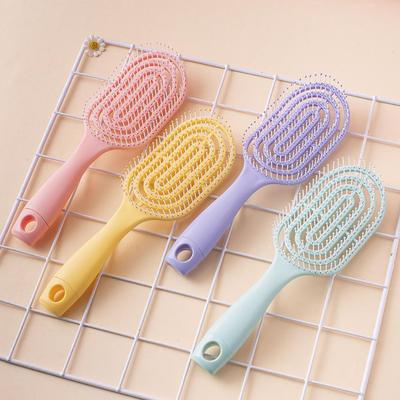 Новый стиль пушистой ребристой расчески для женщин: Идеально подходит для парикмахерских, массажных и домашних условий.