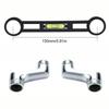 Curved Foot Level Meter Bathroom Faucet Installation Tool Level Detection Ruler