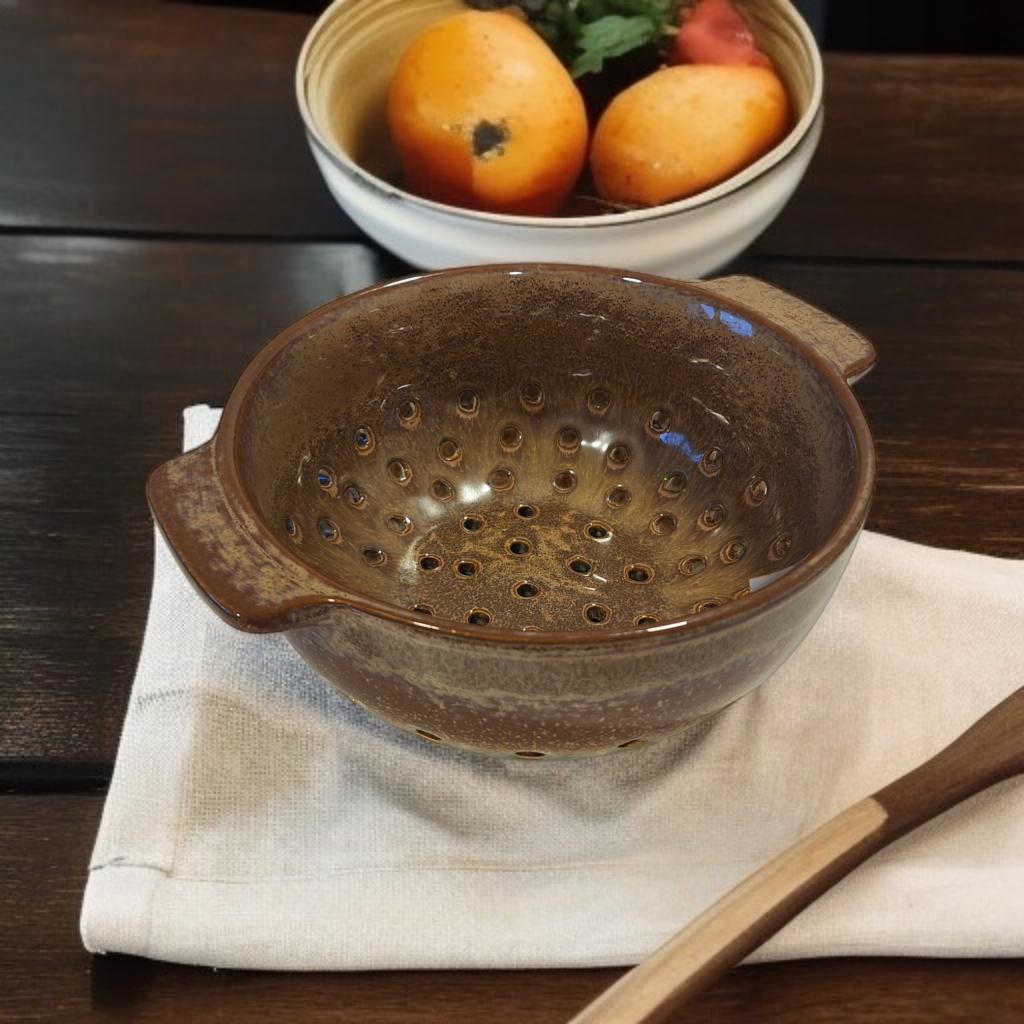 CERAMIC COLANDER FOR WASHING VEGETABLES, FRUIT AND PASTA Ø 20 cm