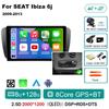 9-дюймовый автомобильный мультимедийный проигрыватель Android 14 Qualcom для SEAT Ibiza 6j 2009 2010 2011 2012 2013 беспроводной Carplay Android Auto 4G