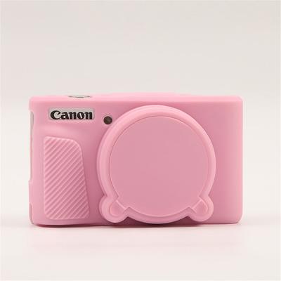 Мягкий резиновый силиконовый чехол SX740HS для Canon PowerShot SX740 HS SX730HS SX730 резиновая крышка-скин с крышкой для объектива