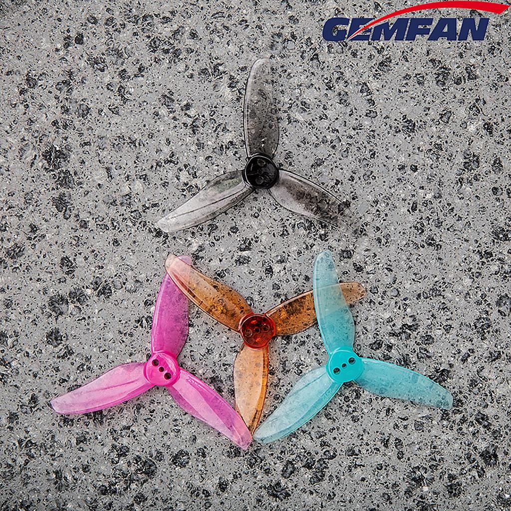 Gemfan Hurricane 2512 3-Blade Props 3 Holes for 1103-1108 Brushless Motor RC Drone FPV Racing Toothpick 16pcs 8CW 8CCW