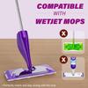 Сменные насадки Wetjet, 32 шт., Одноразовые насадки для швабры Swiffer Wet Jet, Толстые, Впитывающие, для уборки дома и подходят для всех