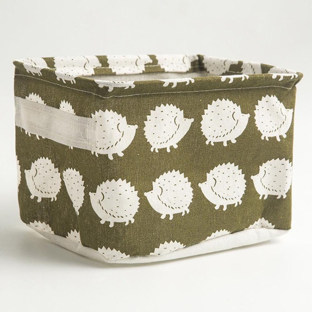 Косметический органайзер Настольный ящик для хранения Сумка для хранения нижнего белья Тканевая корзина для мелочей Дом