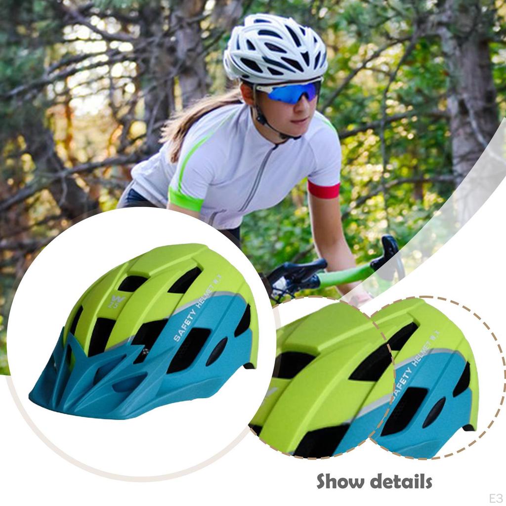 Bike Helmet Commuting Adjustable Equipment Cycling Accessories for Mountain Sports