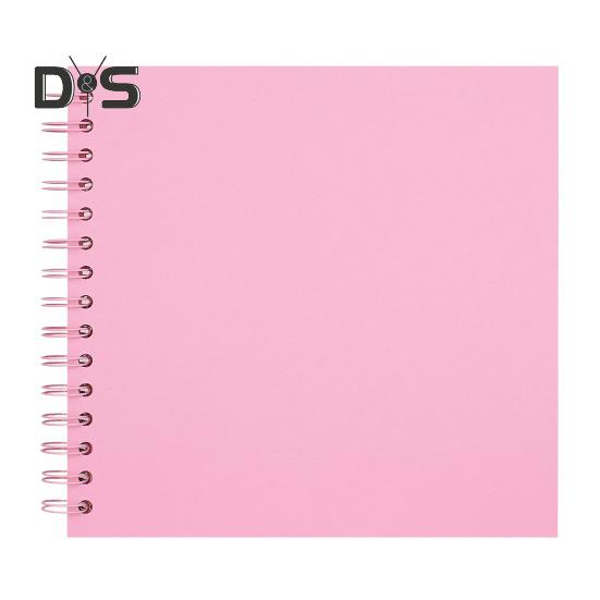 7-дюймовый альбом для вырезок, фотоальбом, 40 страниц, двухпроволочный переплет, сделай сам, твердая обложка, спираль, свадебное путешествие, детский душ, детская семейная юбилейная фотография