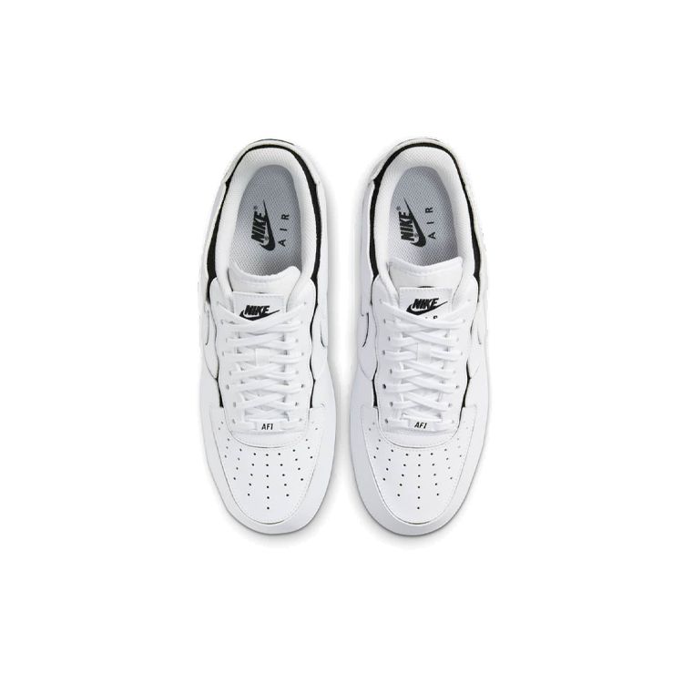 Nike Кроссовки унисекс Air Force 1/1 Cosmic Clay Белые Черные CZ5093-100